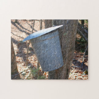 Puzzle Sac À Sucre D'Érable Sur Arbre Nature