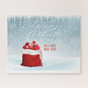 Puzzle Sac cadeau père Noël