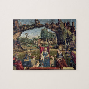 Puzzle Sacrum Conversazione, c.1500 (huile sur le