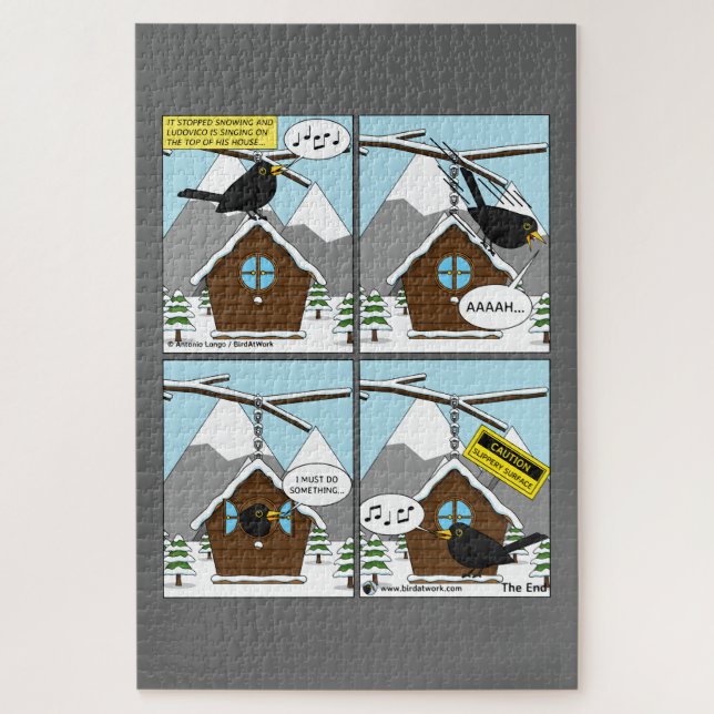Puzzle Safety First Comic (Vertical)