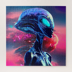 Puzzle Sagesse Alien Psychédélique Scifi Art