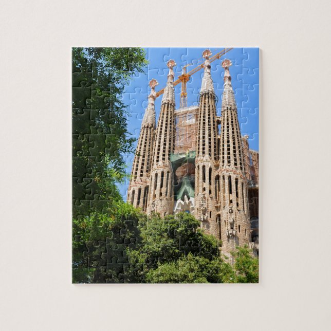 Puzzle Sagrada Familia à Barcelone, Espagne (Vertical)