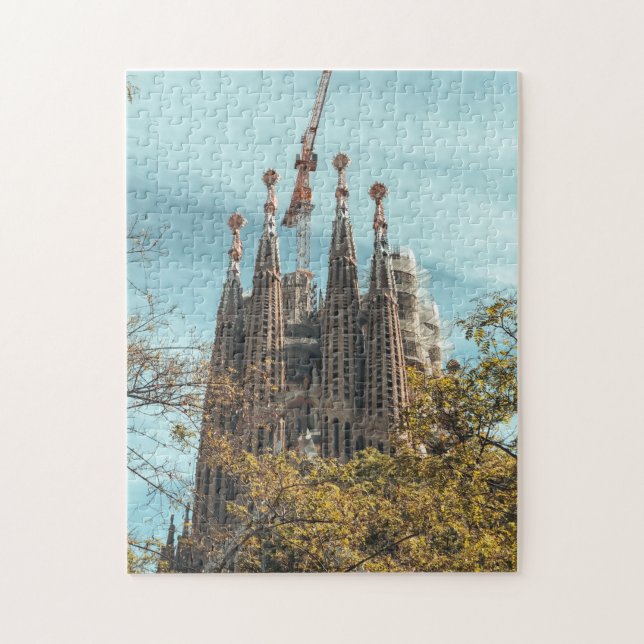 Puzzle Sagrada Familia Barcelone Espagne Basilique (Vertical)