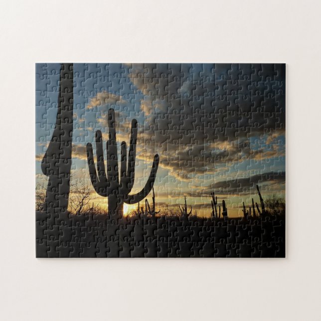 Puzzle Saguaro Sunset II Arizona (Horizontal)