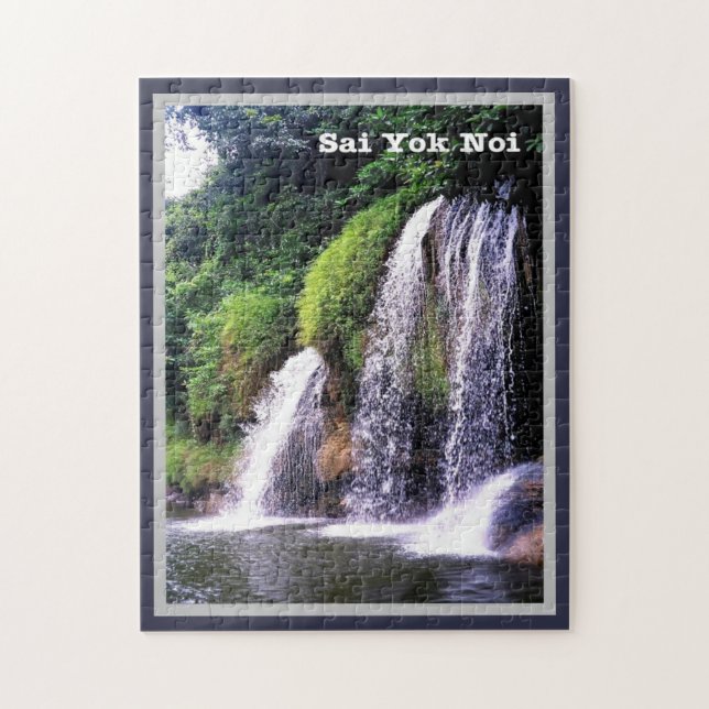 Puzzle Sai Yok Noi - Waterfalls - Thailand - (Vertical)