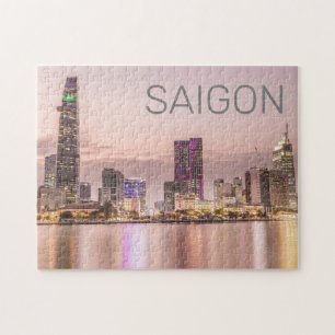 Puzzle Saigon Ho Chi Minh Ville HCMC Vietnam Sunset