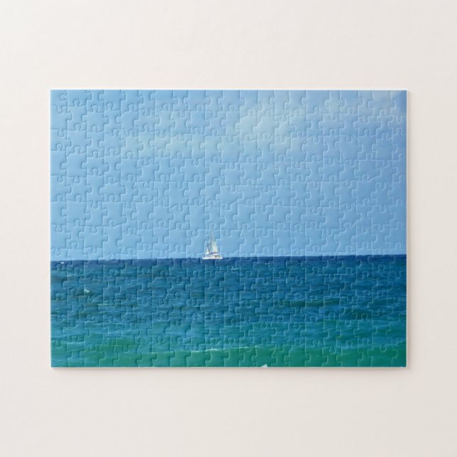 Puzzle Sailboat, Fort Lauderdale, Florida (Horizontal)