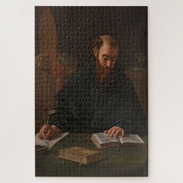Puzzle Saint Augustin (1600) par Caravaggio (Vertical)