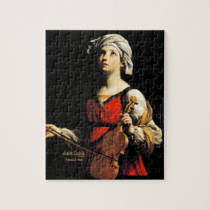 Puzzle Saint Cecilia Patroness de la musique