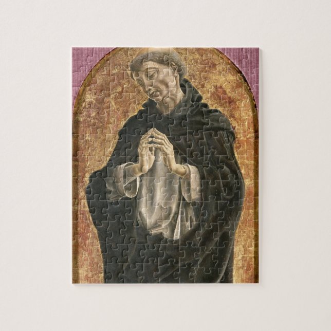 Puzzle Saint Dominique (tempera sur le panneau) (Vertical)