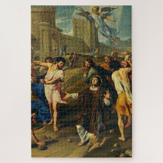 Puzzle Saint Étienne le Protomartyr Iconographie d'art fi (Vertical)