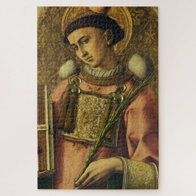 Puzzle Saint Étienne le Protomartyr Iconographie d'art fi (Vertical)