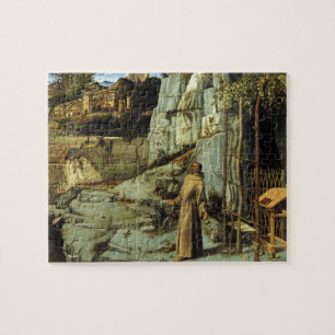 Puzzle Saint Francis dans le désert par Giovanni Bellini