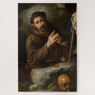 Puzzle Saint François dans la prière (foi chrétienne)