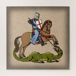 Puzzle Saint George et le Dragon du XIIIe siècle