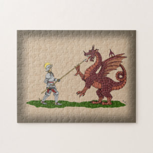 Puzzle Saint George et le Dragon du XVe siècle
