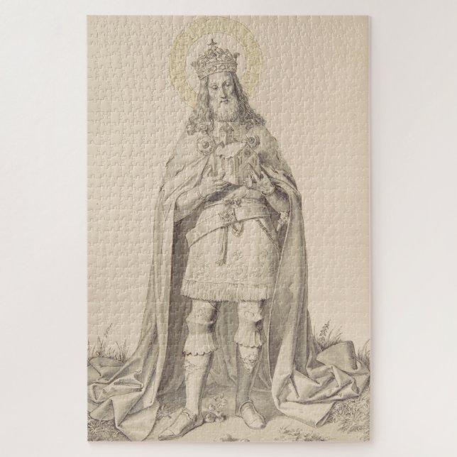 Puzzle Saint Henri II le Saint Empereur romain (Vertical)