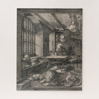Puzzle Saint Jérôme dans son étude par Albrecht Dürer