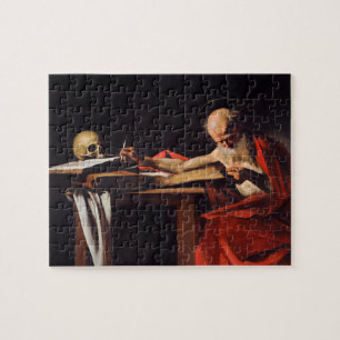 Puzzle Saint Jérôme Écriture par Michelangelo Caravaggio
