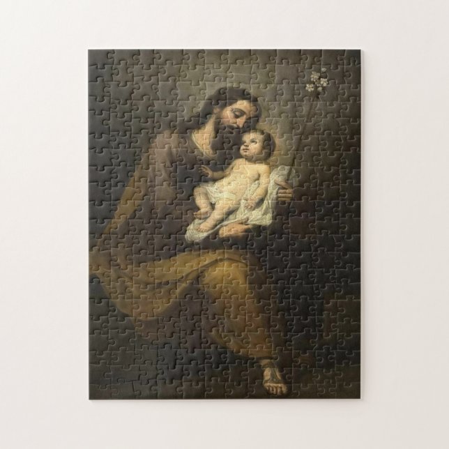 Puzzle Saint Joseph avec enfant (Vertical)