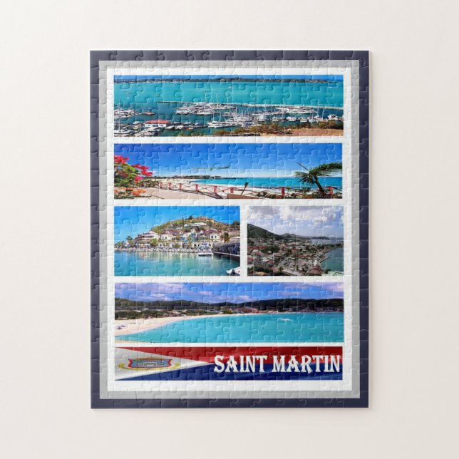 Puzzle Saint Martin - Mosaïque - (Vertical)