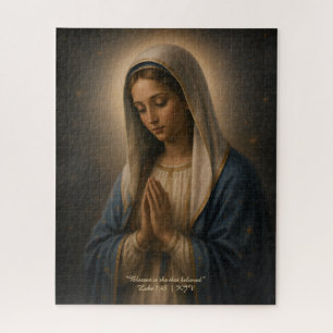 Puzzle Saint Mary Élégant Maison de Cadeau Chrétien Catho