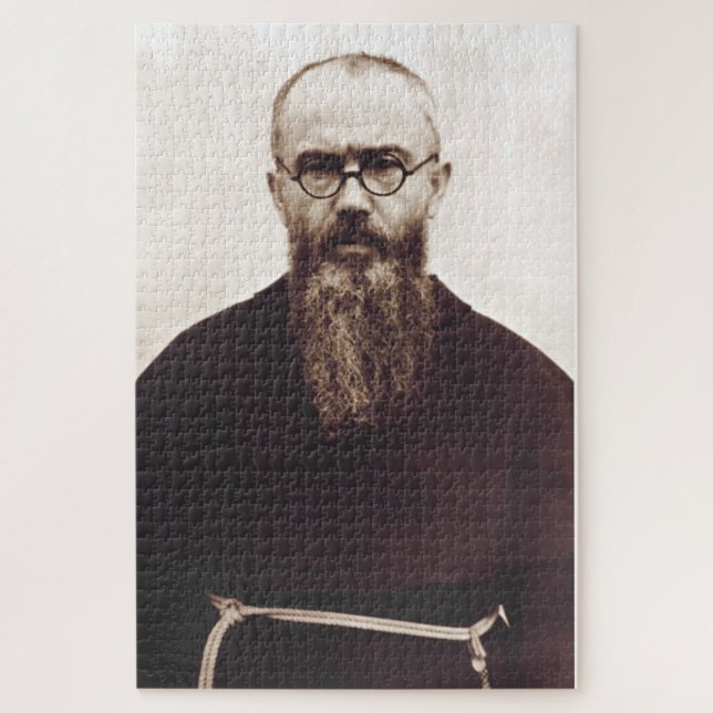 Puzzle Saint Maximilien Kolbe Martyr de la Charité (Vertical)
