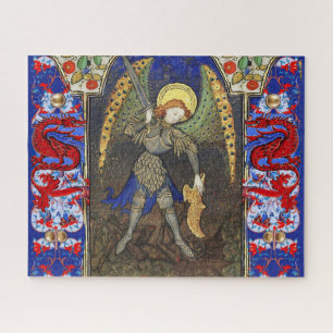 Puzzle Saint Michel l'Archange avec le diable , Dragon ro
