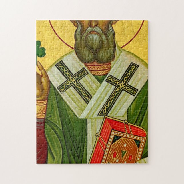 Puzzle Saint Patrick Portrait (Vertical)