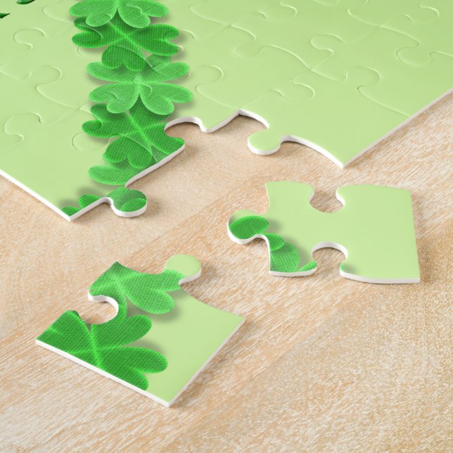Puzzle Saint Patrick's Day Heart (Côté)