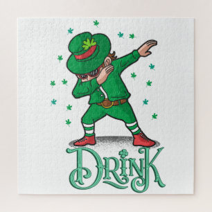 Puzzle Saint Patrick's Day, Shamrock