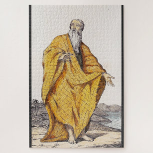 Puzzle Saint Paul de Thèbes Premier Ermite Chrétien Art