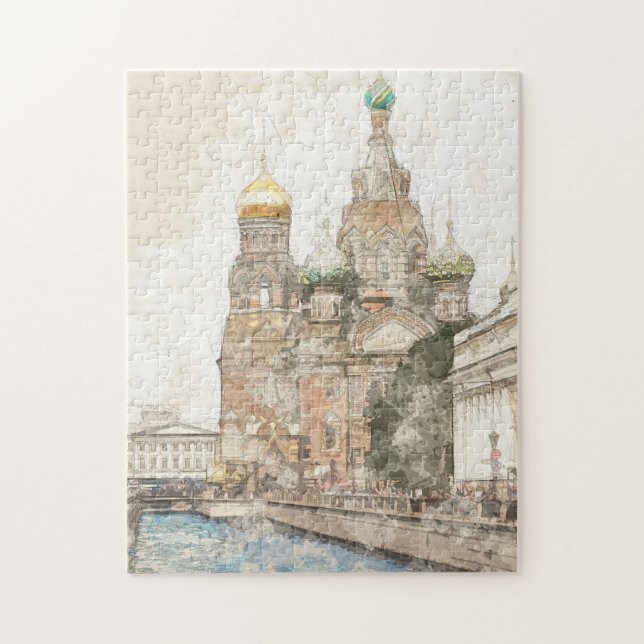 Puzzle Saint-Pétersbourg, Russia (Vertical)