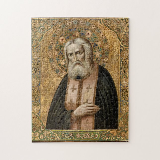 Puzzle Saint Serpahim de Sarov Orthodoxe (Vertical)