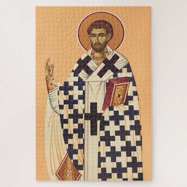 Puzzle Saint Timothée d'Éphèse Art orthodoxe traditionnel (Vertical)
