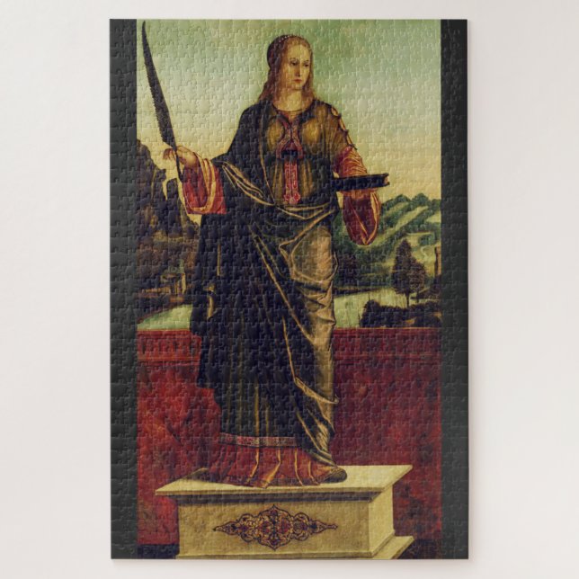 Puzzle Sainte Anastasia de Rome Art de luxe (Vertical)