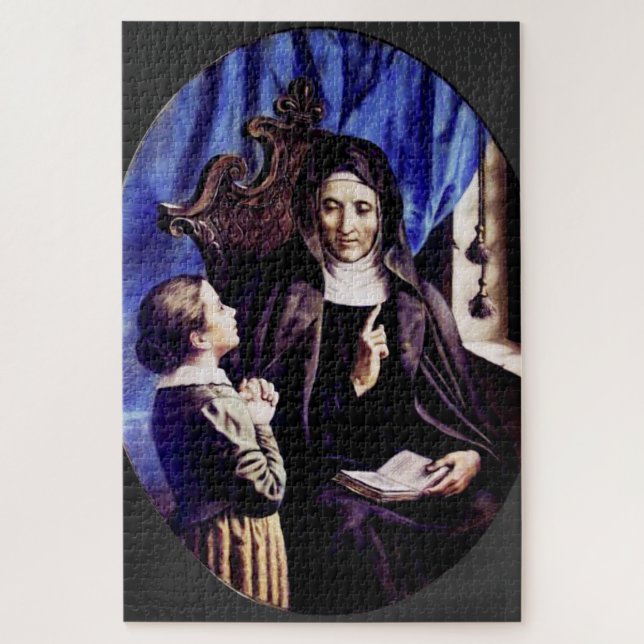 Puzzle Sainte Angèle Merici Patronne des éducateurs et  (Vertical)