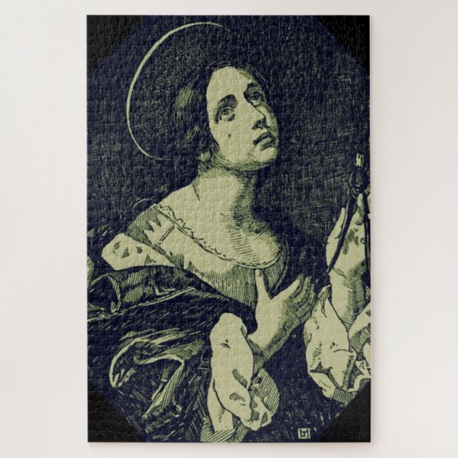 Puzzle Sainte Apollonie vierge et martyre (Vertical)