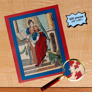 Puzzle Sainte-Barbe avec artillerie (M 007)