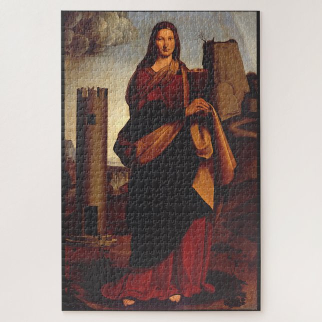 Puzzle Sainte-Barbe par Giovanni Antonio Boltraffio (Vertical)