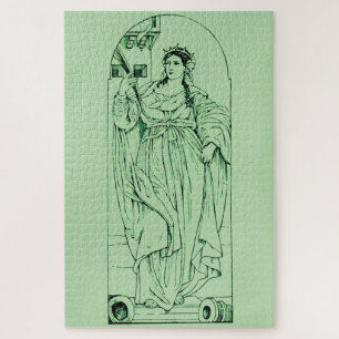 Puzzle Sainte-Barbe Vierge et martyre