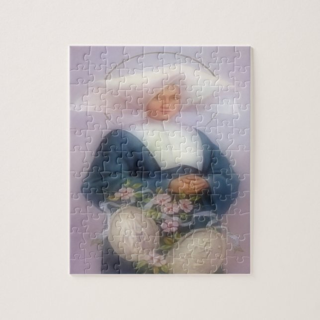Puzzle Sainte Catherine Laboure (Vertical)