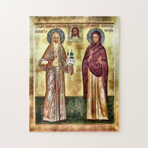 Puzzle Sainte Elisabeth la Nouvelle Martyre Icône orthodo