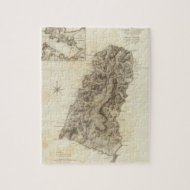 Puzzle Sainte-Lucie (Vertical)