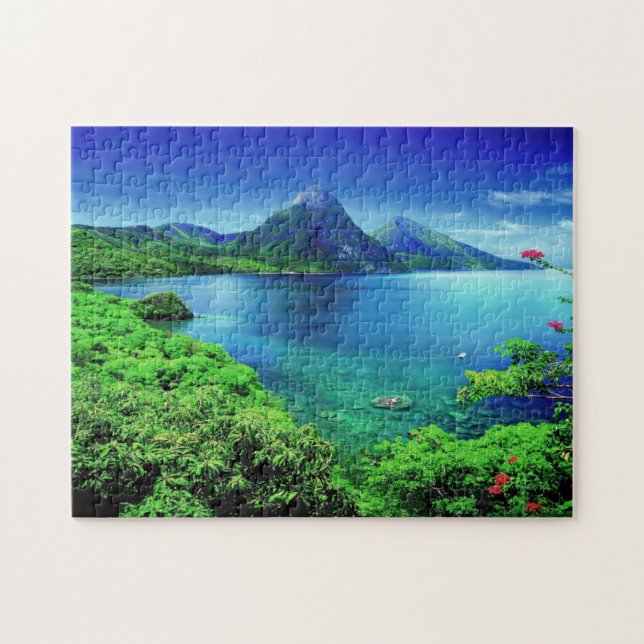 Puzzle Sainte-Lucie Les Pitons (Horizontal)
