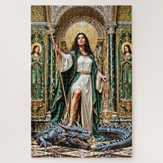 Puzzle Sainte Marthe la Dominatrice (Vertical)