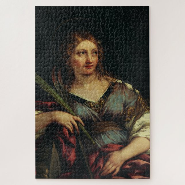 Puzzle Sainte Martina de Rome par Pietro Berrettini (Vertical)