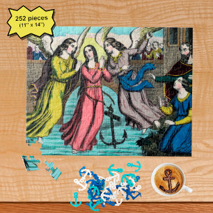 Puzzle Sainte Philomène secourue de la noyade