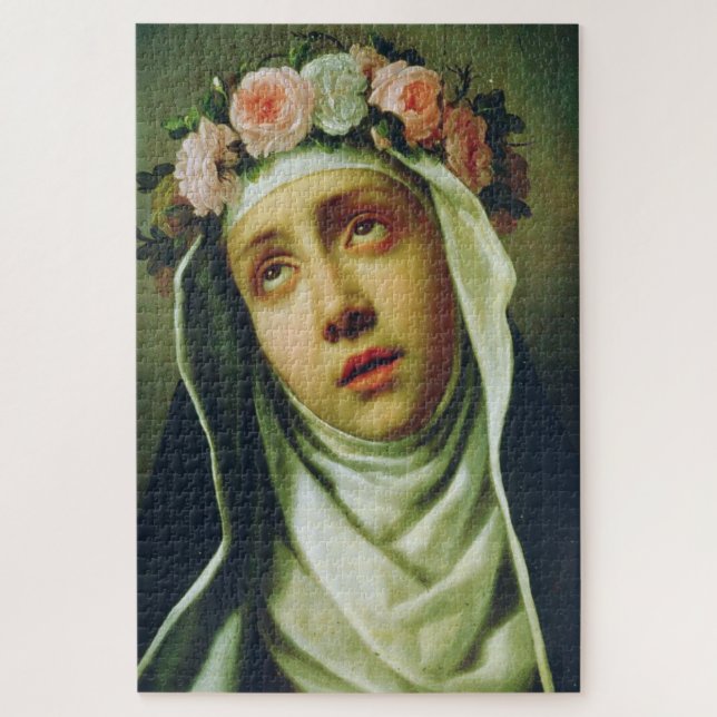 Puzzle Sainte Rose de Lima L'Ange du Pérou Beaux-Arts (Vertical)