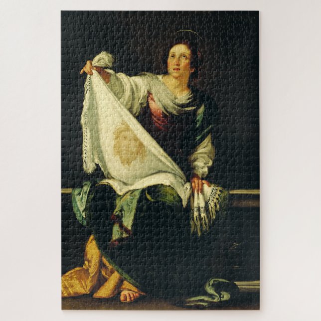Puzzle Sainte Véronique Art Le Miracle du Saint Visage (Vertical)